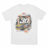 Cleetus Kenetik Nascar Unisex T Shirt White